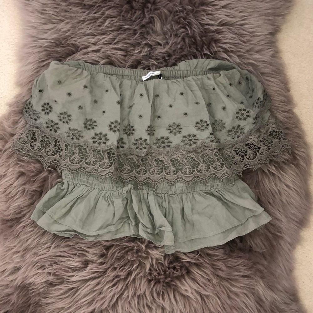 American eagle cropped tub top